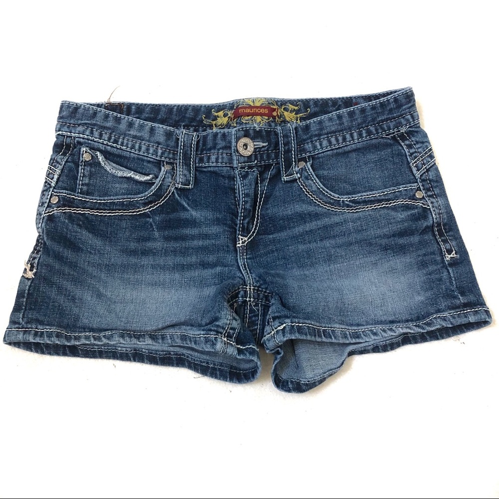 5/$25 Maurices denim shorts size 5/6